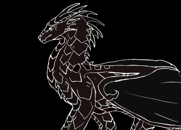 Icewing speed paint but neon