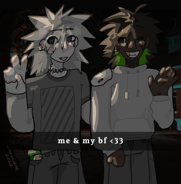 his awsome bf 🤩🤩