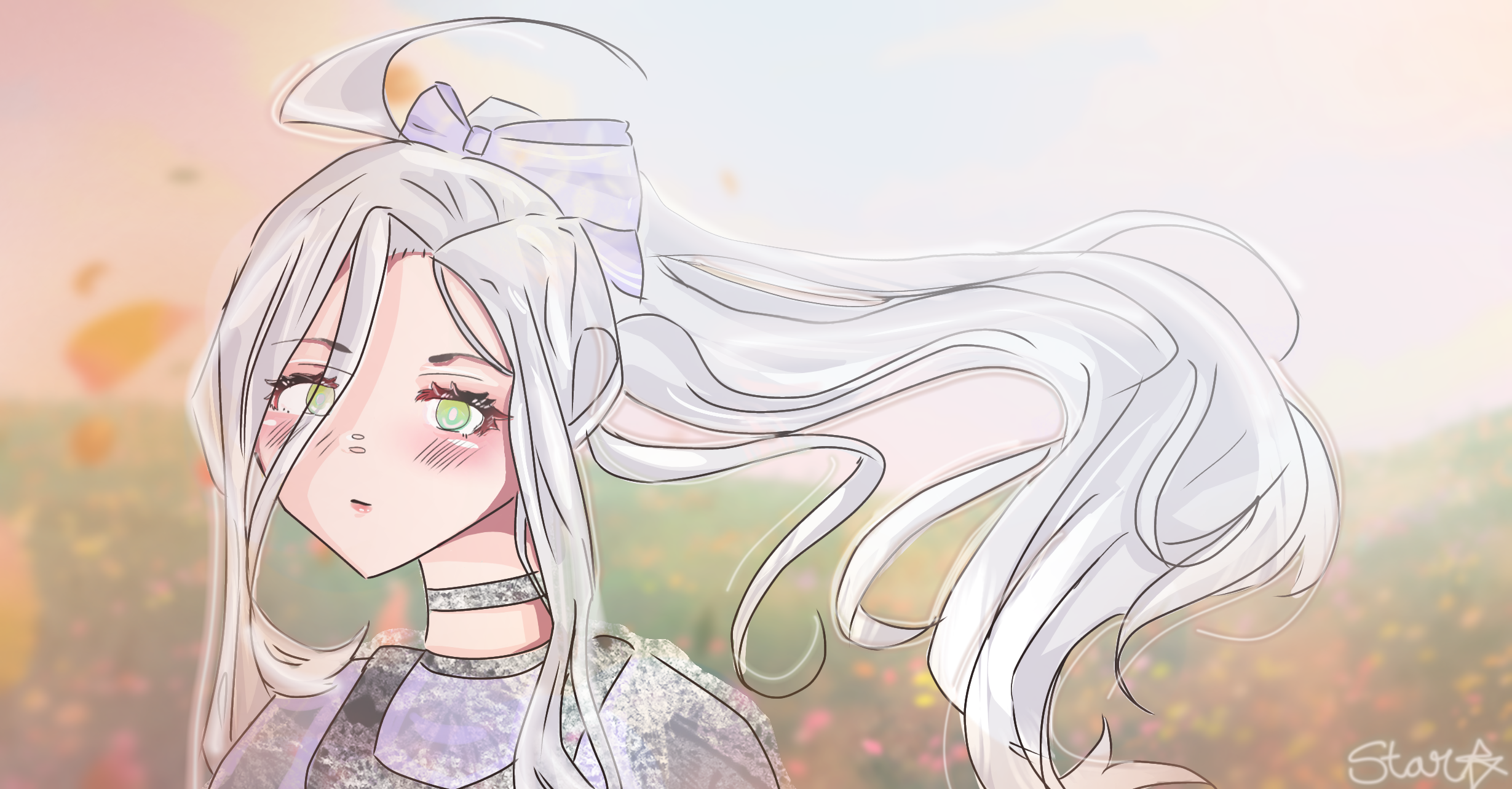 Flower field 💐🪻 - ibisPaint