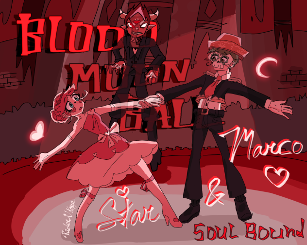 Blood moon ball 🌙 ❤️