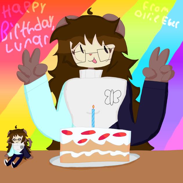 Fanart Birthday for Lunar