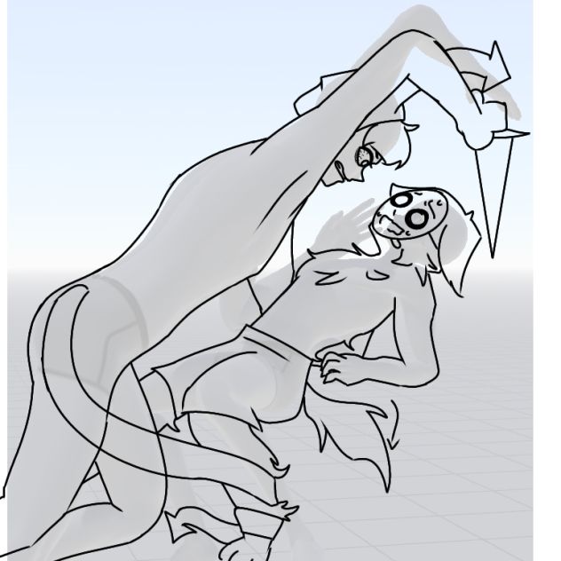 Popee and Kedamono (WIP)
