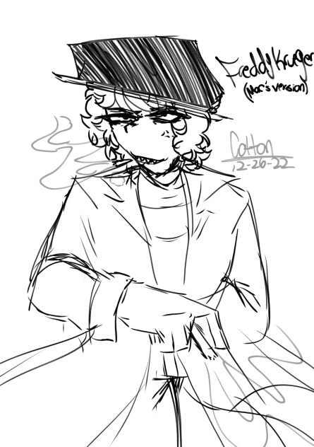 Human Freddy Krueger!
