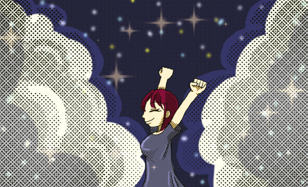 スクリーントーンを使ってみた