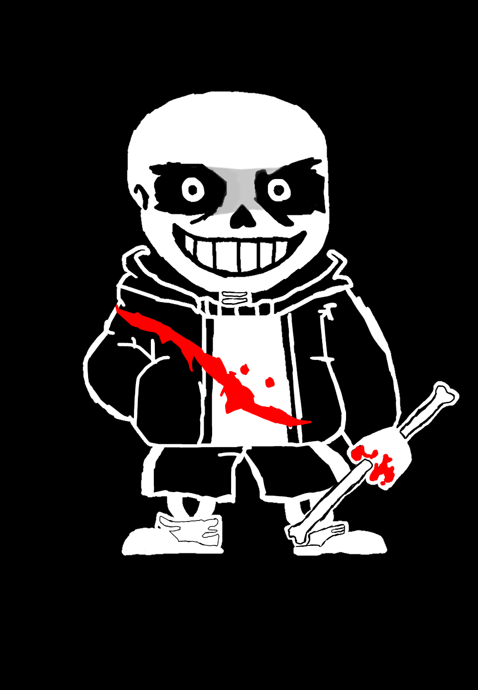 Undertale Last Breath Sans Phase 2 - ibisPaint