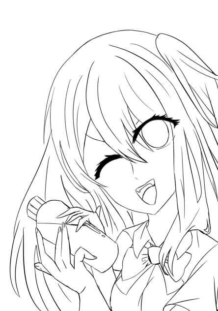 soda bottle ruby lineart