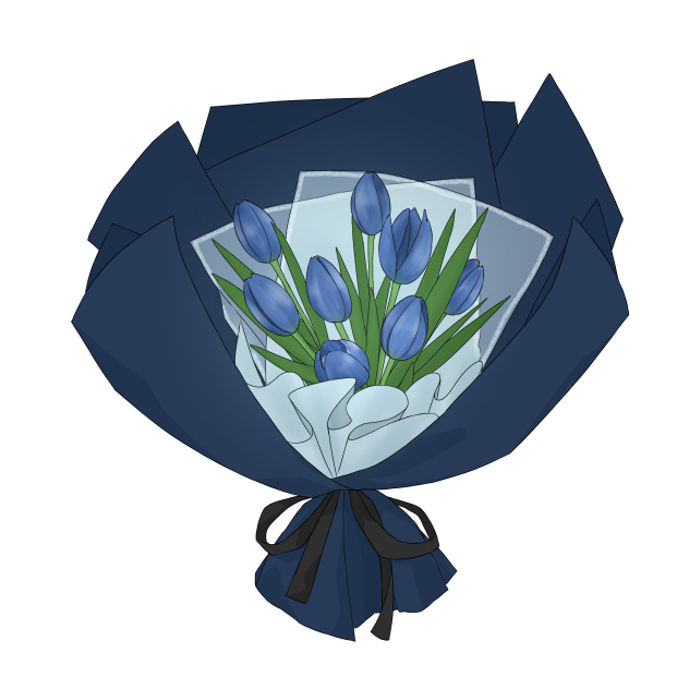 bouquet 1 (blue)