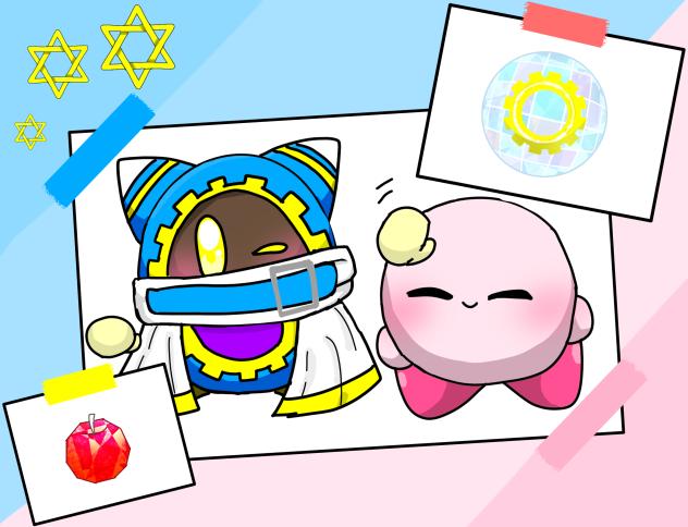 カービィとマホロア