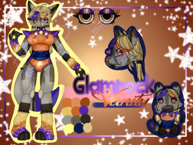 💜 glamrock vanity [OC] 🧡