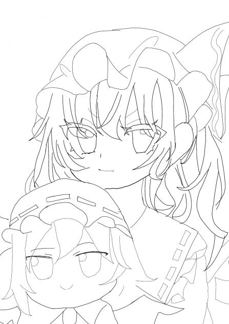 フラン塗り絵！！