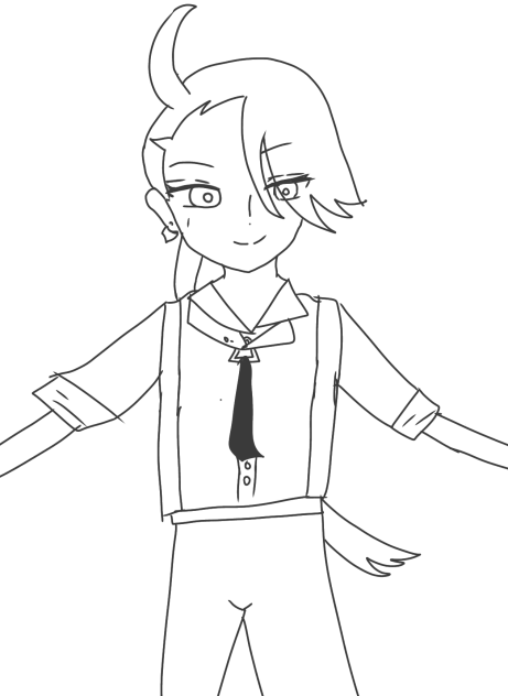 チリちゃん線画再投稿！