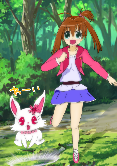 ジュエルペットてぃんくる☆ 桜あかりとルビー - ibisPaint