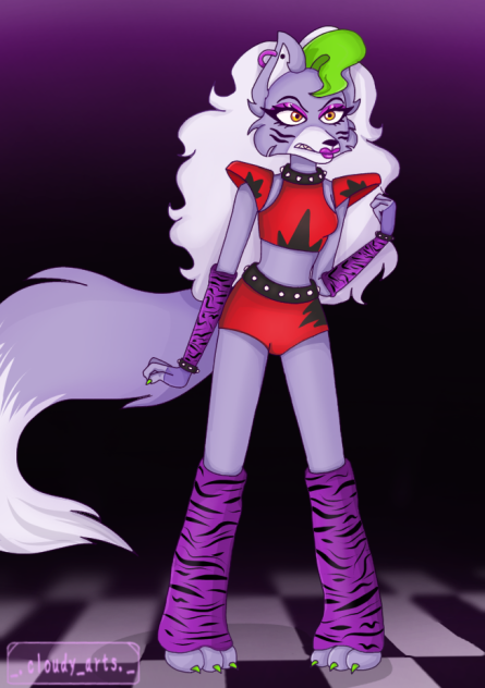 Glamrock Roxy 💜 - FNAF Security Breach