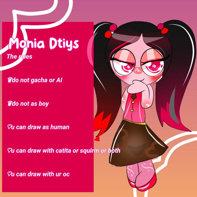 Monia Dtiys ✨😘(my second dw oc)