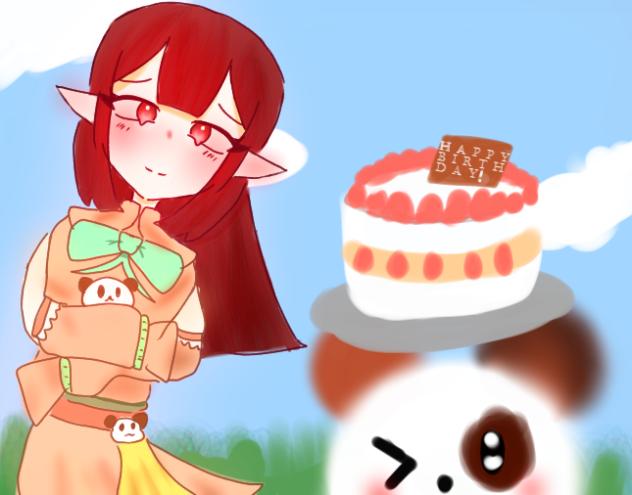 パンダさんの代理りん様！