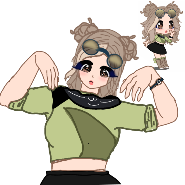 gacha life (transforma em Ibis Paint x) ibisPaint