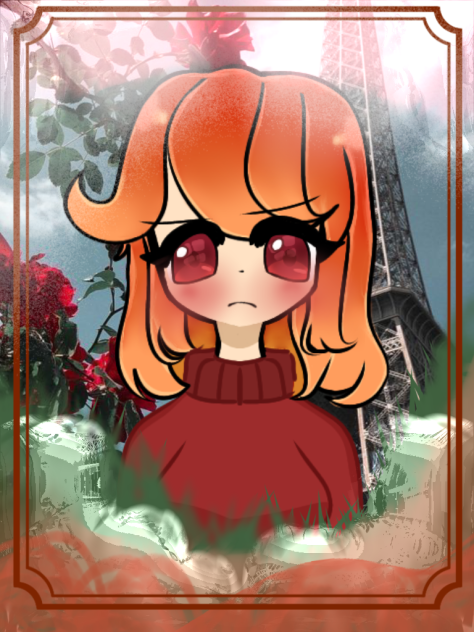 Claire with no ponytail