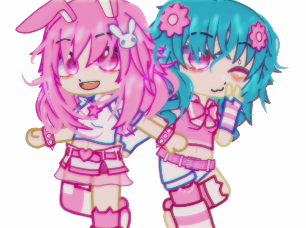 PINKY DUO❗❗⁉️❗⁉️💗💗