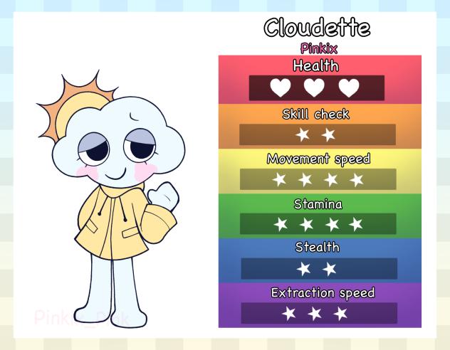 Cloudettes stats