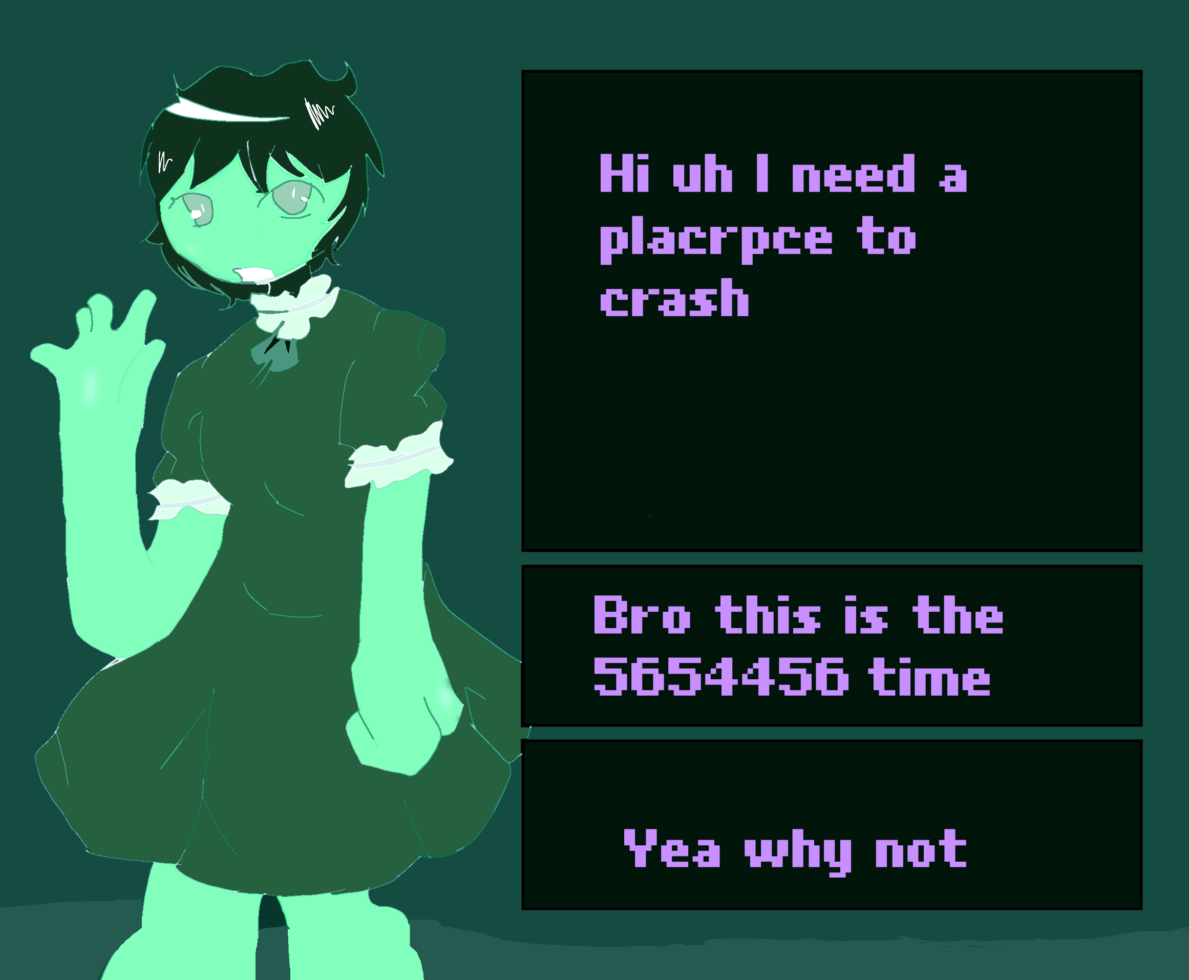 Let her in - ibisPaint