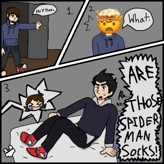Harry Osborn and Peter Parker