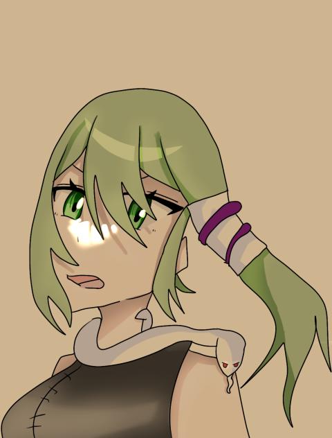 早苗描いたよ！