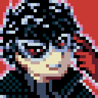 【ドット絵】ジョーカー【ペルソナ5】