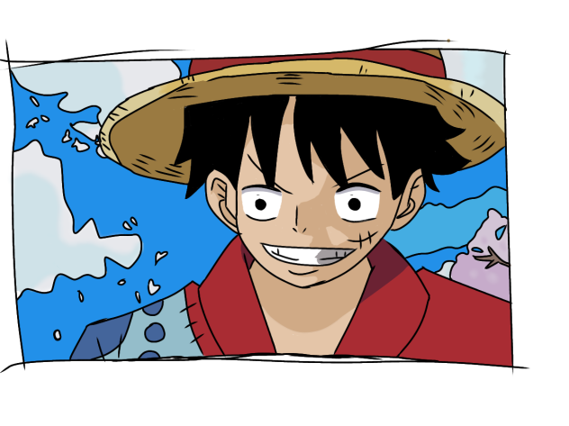 luffy drawings