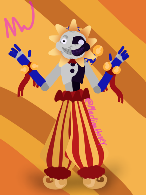 Moon as Sun - ibisPaint