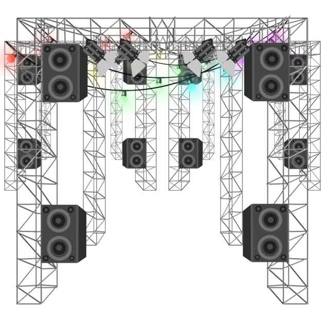 Lighting system stand 02