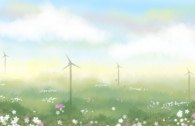 Summer garden - ibisPaint
