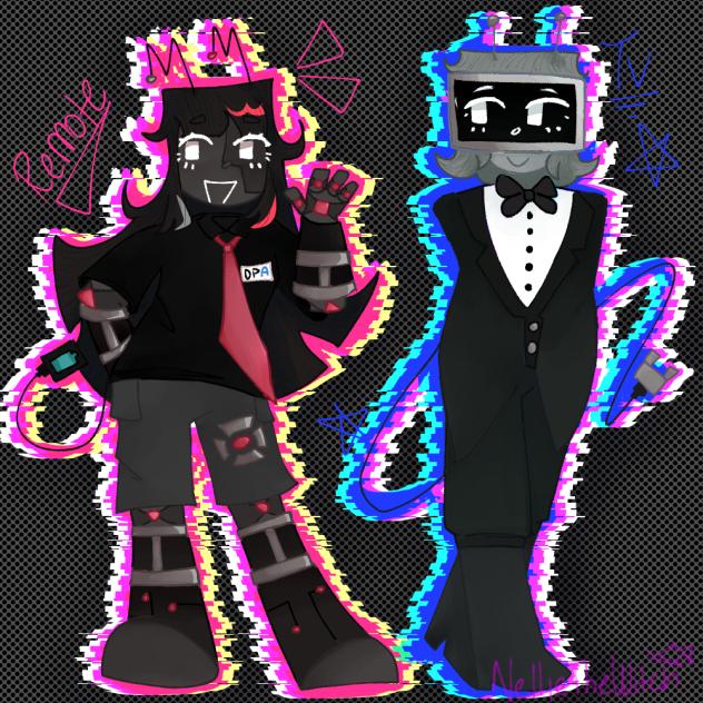 TV and Remote fanart [BFDI]