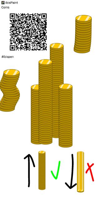 Coins brush