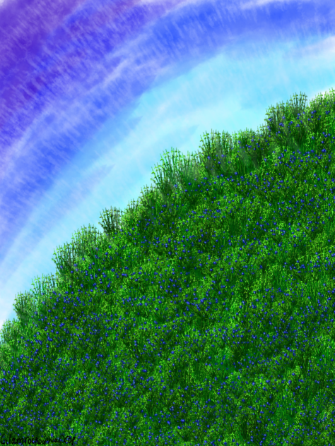 I played with the brushes and made this