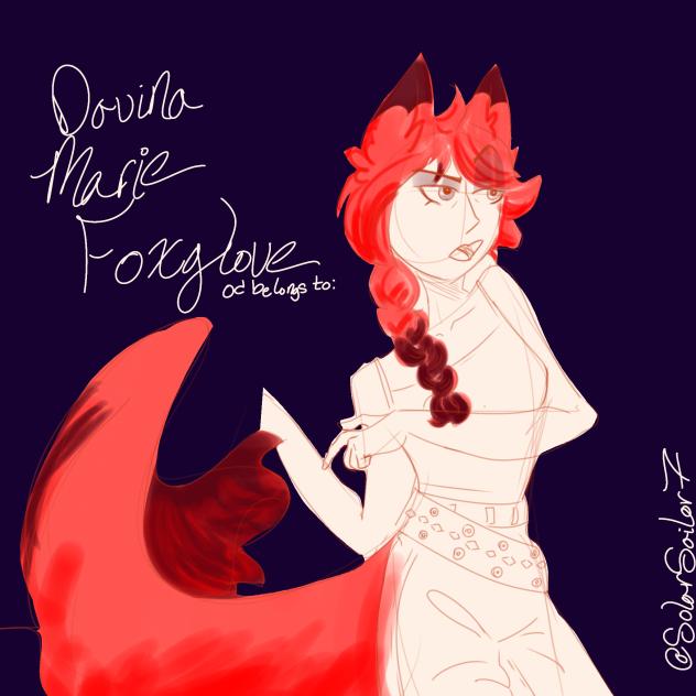 Drew a friend's oc!