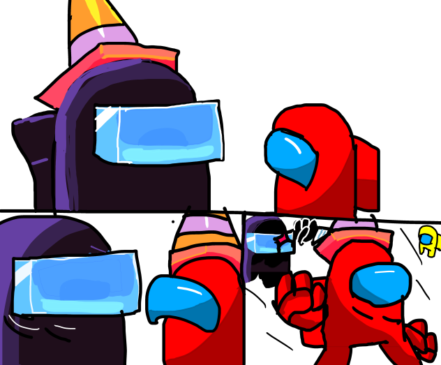 Among us red me lhave get cup black impo