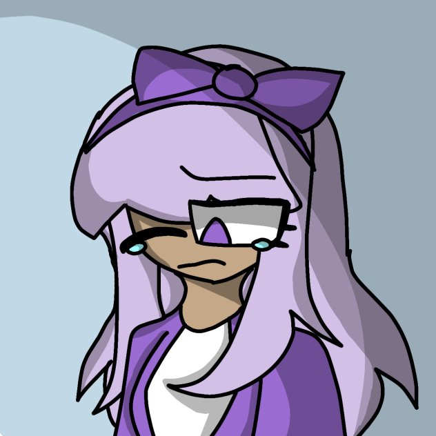 random drawing of a girl sensitive