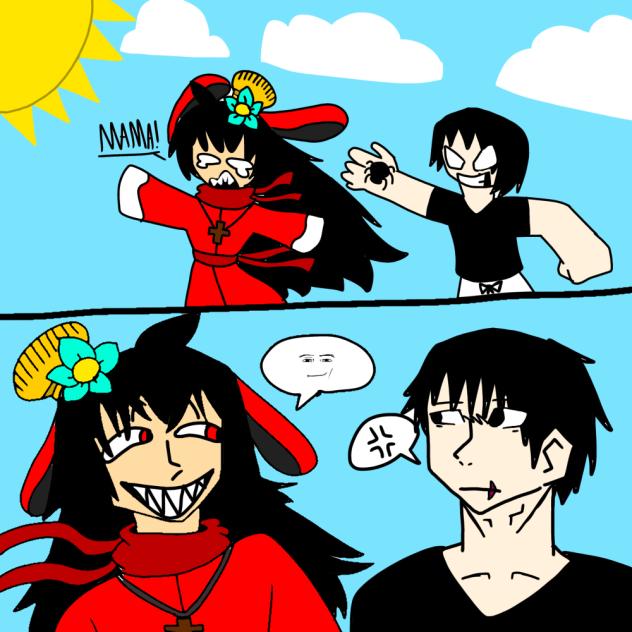 Me(my oc) and Toji
