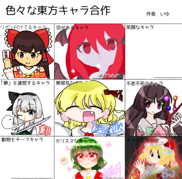 東方合作繋げました！ぜひ繋げてください！