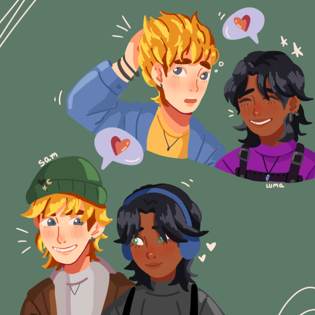 Sam & (my character) Luma