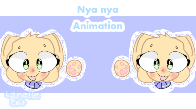 Nya nya animation