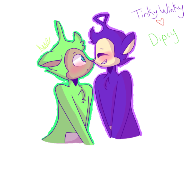 tinky winky x dipsy