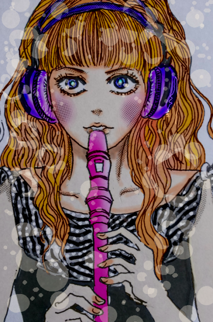 笛姫さま~瞳孔開きぎみ