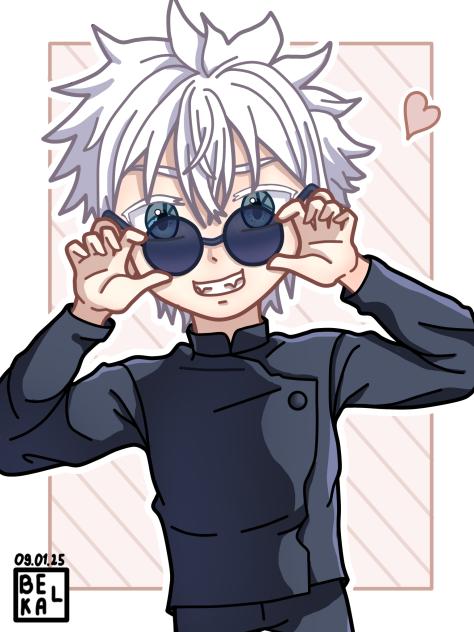 Satoru Gojo - ibisPaint