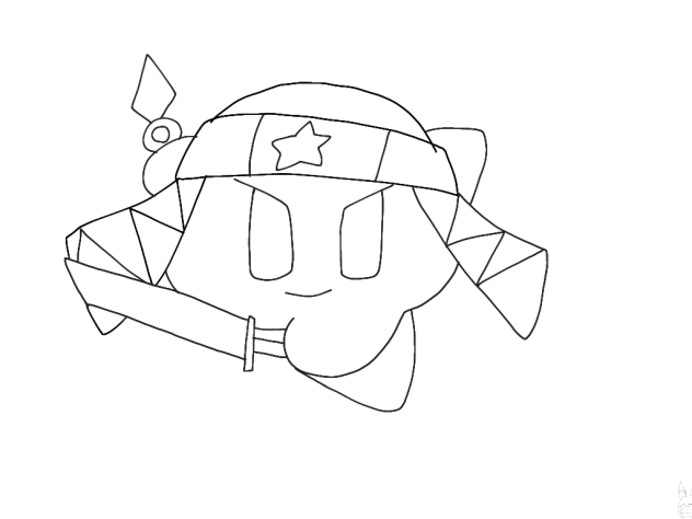 線画のみ