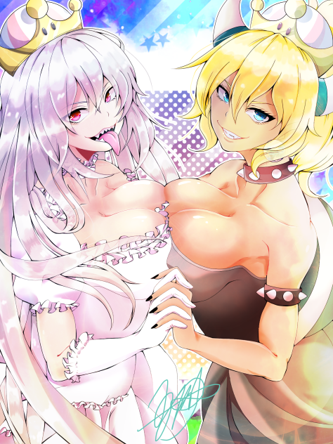キングテレサ姫＆クッパ姫