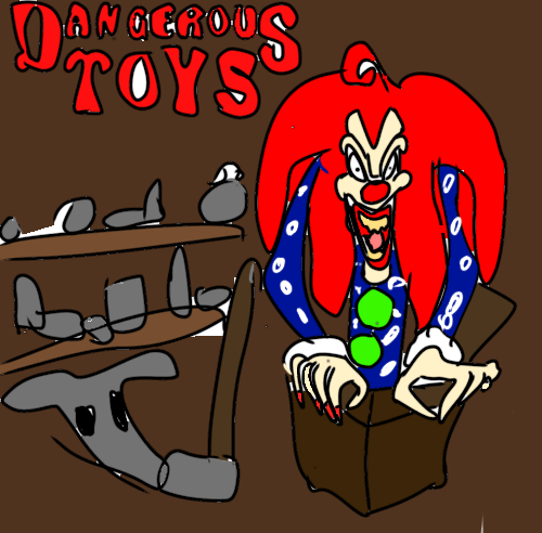 Dangerous toys Clown