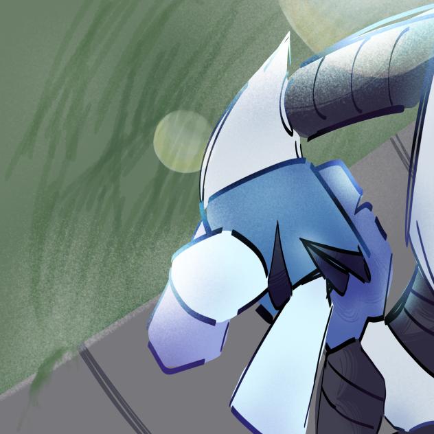 blu gal - ibisPaint