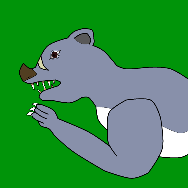 Strange Creatures Alien Grizzly Bear