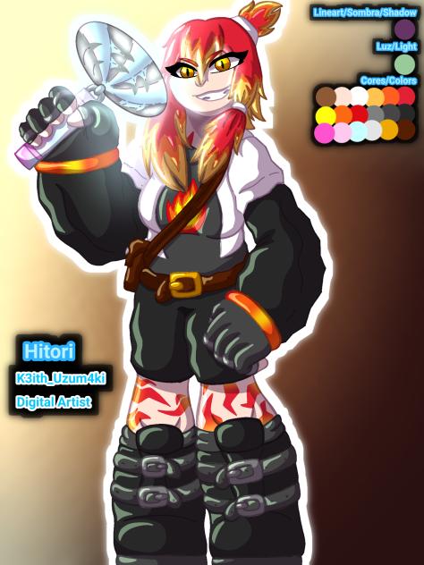 Hitori - Kpop Demon Hunters oc - 2;